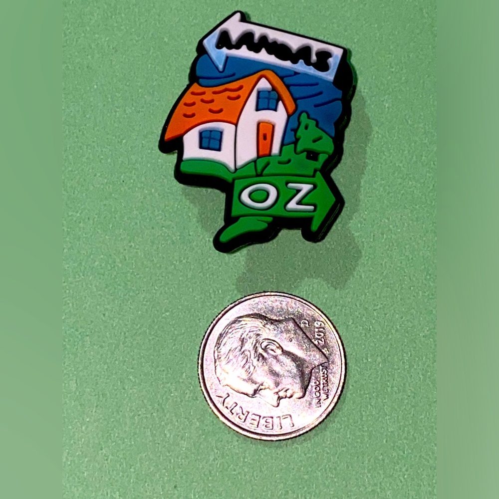 (10 for $15) The Wizard of Oz Dorothy's House Crocs Shoes Charms